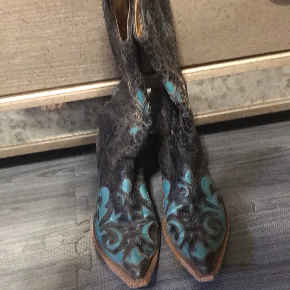 Corral Boots, size 9, snip toe